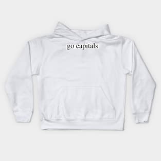 go capitals Kids Hoodie